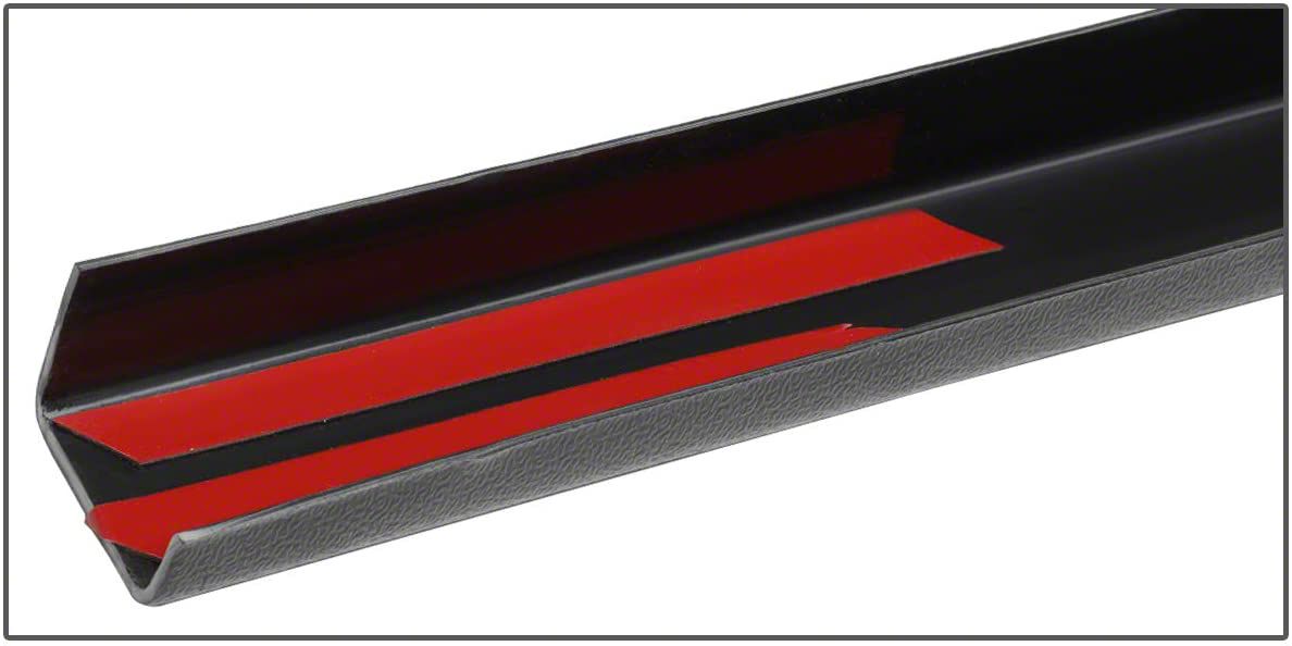 thumbnail image 2 of Speed Daddy Black Bed Rail Caps For 88-98 Chevy GMC C/K R/V Series Trucks – Tape-On Protector 2 of 6