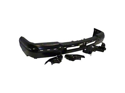 Replacement Front Bumper; Black (03-06 Silverado 1500, Excluding SS)