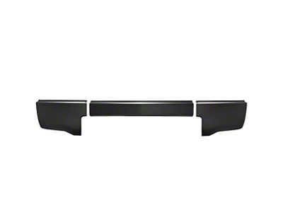 Front Bumper Cover with Fog Light Openings; Armor Coated (14-15 Silverado 1500)