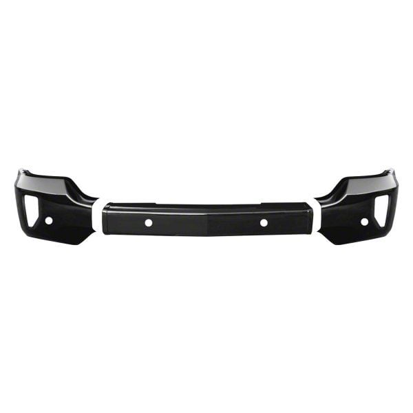 Silverado 1500 Front Bumper Cover with Fog Light Openings; PreDrilled