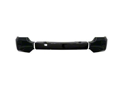 Front Bumper Cover with Fog Light Openings; Gloss Black (16-18 Silverado 1500)