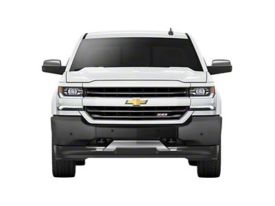 Front Bumper Cover with Fog Light Openings; Pre-Drilled for Front Parking Sensors; Paintable ABS (16-18 Silverado 1500)