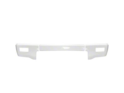 Front Bumper Cover with Fog Light Openings; Summit White (14-15 Silverado 1500)