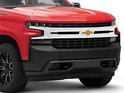 Front Bumper Cover; Not Pre-Drilled for Front Parking Sensors; Matte Black (19-21 Silverado 1500)