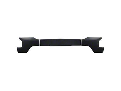 Front Bumper Cover; Not Pre-Drilled for Front Parking Sensors; Matte Black (19-21 Silverado 1500)