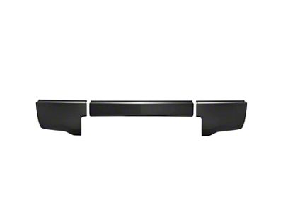 Front Bumper Cover without Fog Light Openings; Armor Coated (14-15 Silverado 1500)