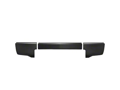 Front Bumper Cover without Fog Light Openings; Paintable ABS (14-15 Silverado 1500)