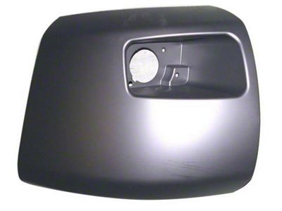 Replacement Front Bumper End with Fog Light Opening; Unpainted; Driver Side (07-13 Silverado 1500)