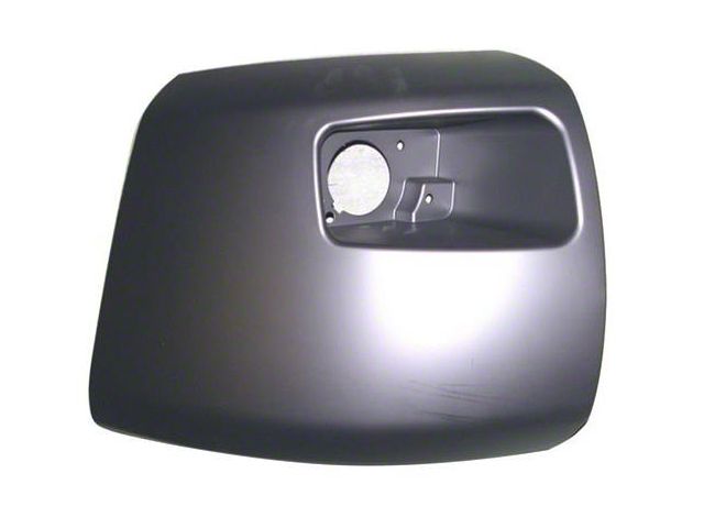 Replacement Front Bumper End with Fog Light Opening; Unpainted; Driver Side (07-13 Silverado 1500)