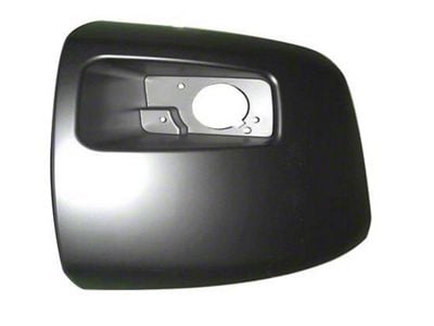 Replacement Front Bumper End with Fog Light Opening; Unpainted; Passenger Side (07-13 Silverado 1500)
