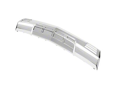Front Bumper Lower Valance; Chrome (22-25 Silverado 1500)
