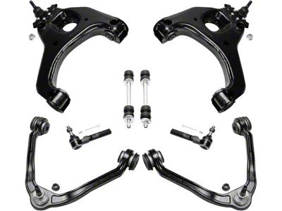 Front Control Arms with Sway Bar Links and Outer Tie Rods (99-06 2WD Silverado 1500 w/ Front Coil Springs)