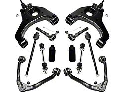 Front Control Arms with Sway Bar Links and Tie Rods (99-06 2WD Silverado 1500 w/ Front Coil Springs)