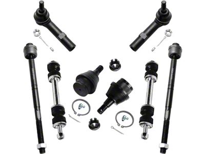 Front Lower Ball Joints with Sway Bar Links and Tie Rods (07-13 Silverado 1500)