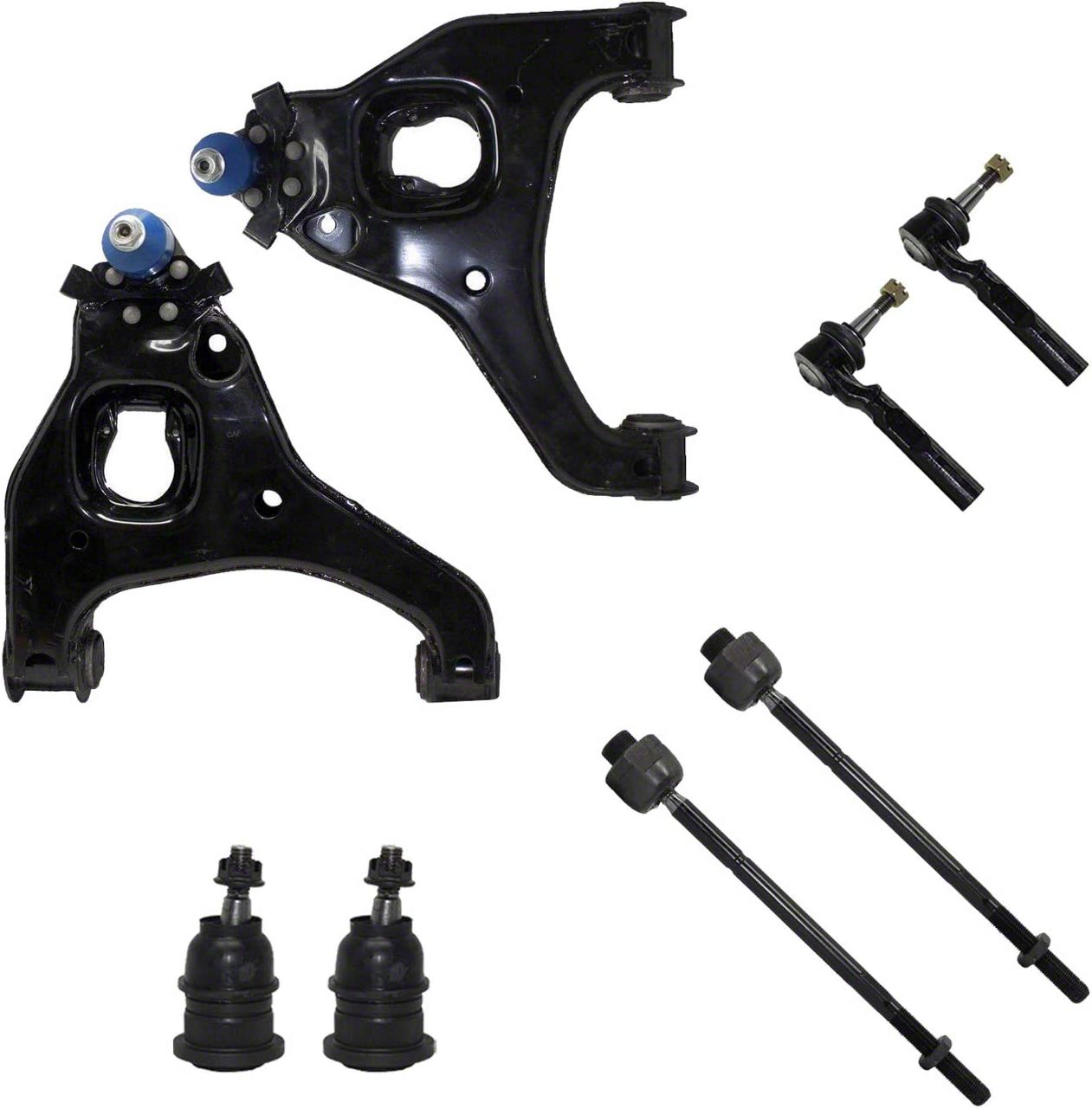 Front Lower Control Arms W/ Ball Joints For Chevrolet Silverado GMC Sierra 1500 - Foto 9