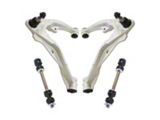 Front Lower Control Arms with Ball Joints and Sway Bar Links (14-17 Silverado 1500 w/ Aluminum Control Arms)