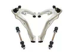 Front Lower Control Arms with Ball Joints and Sway Bar Links (14-17 Silverado 1500 w/ Aluminum Control Arms)