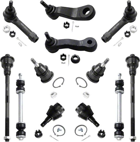 Silverado 1500 Front Pitman Idler Arms with Ball Joints, Sway Bar Links