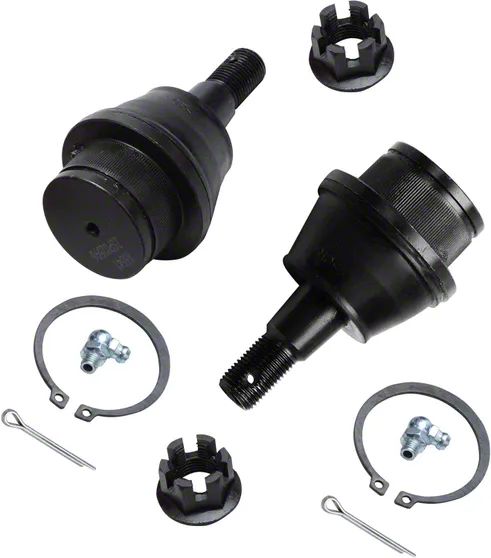 11-Piece Suspension Kit For Trucks & SUVs - Tie Rods, Ball Joints, Sway Links, Pitman & Idler Arm
