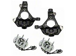 Front Steering Knuckles with Hub Assemblies (07-13 4WD Silverado 1500)