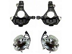 Front Steering Knucles with Hub Assemblies (07-13 2WD Silverado 1500)