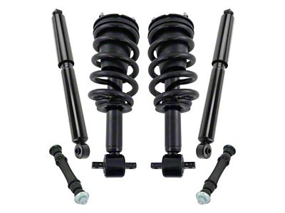 Front Strut and Spring Assemblies with Rear Shocks and Sway Bar Links (14-18 4WD Silverado 1500)