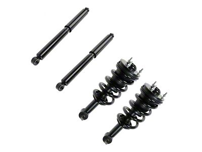 Front Strut and Spring Assemblies with Rear Shocks (07-13 Silverado 1500)