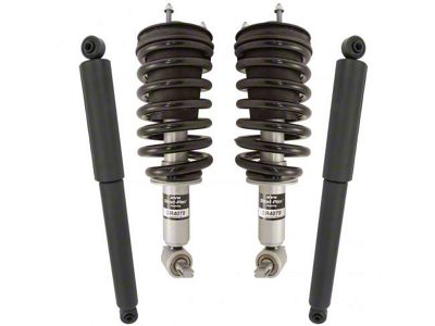 Front Strut and Spring Assemblies with Rear Shocks (07-13 Silverado 1500)