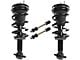 Front Strut and Spring Assemblies with Sway Bar Links (14-18 4WD Silverado 1500)
