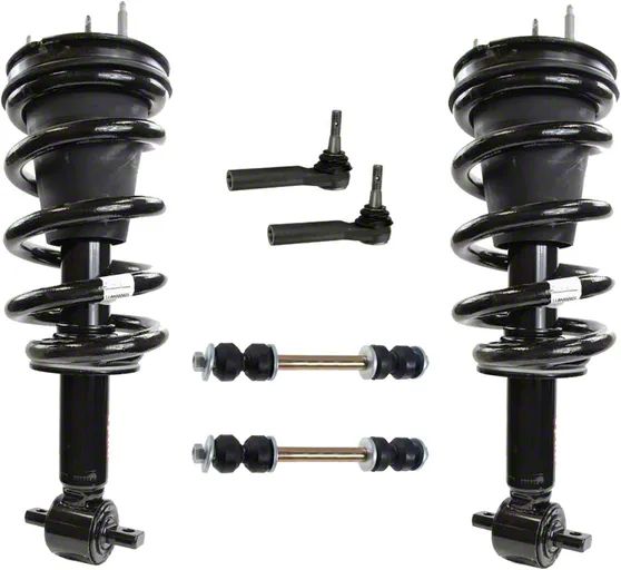 Silverado 1500 Front Strut and Spring Assemblies with Sway Bar Links