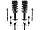 Front Strut and Spring Assemblies with Tie Rods and Sway Bar Links (07-13 Silverado 1500)