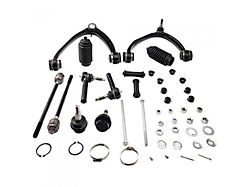 Front Suspension Kit; 12-Piece (07-13 Silverado 1500 w/ Stock Steel Control Arms)