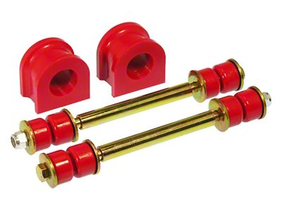 Front Sway Bar Bushing Kit; 1.13-Inch; Red (99-03 4WD Silverado 1500)