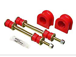 Front Sway Bar Bushings; 34mm; Red (07-18 Silverado 1500)
