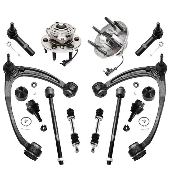 Silverado 1500 Front Upper Control Arms with Lower Ball Joints, Hub