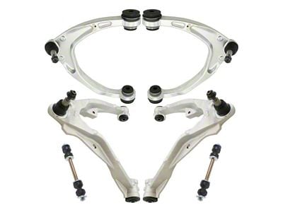 Front Upper and Lower Control Arms with Ball Joints and Sway Bar Links (14-16 Silverado 1500)