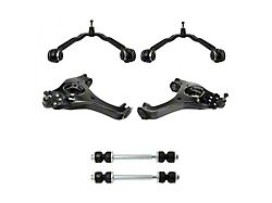 Front Upper and Lower Control Arms with Ball Joints and Sway Bar Links (99-06 2WD 4.3L, 4.8L, 5.3L Silverado 1500)