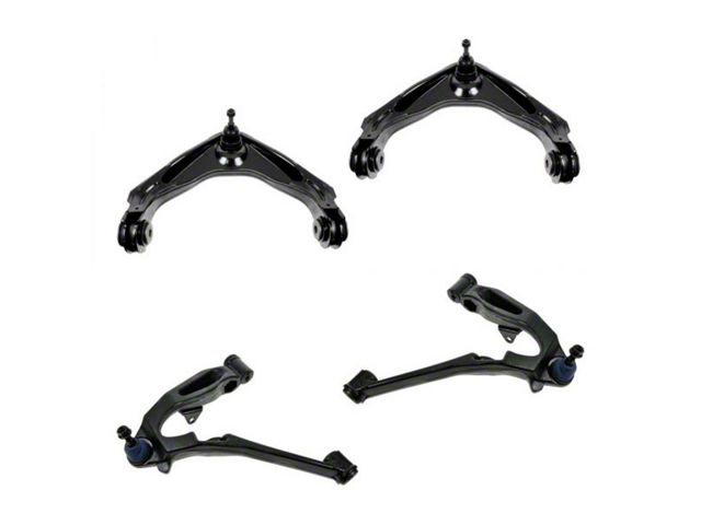 Front Upper and Lower Control Arms with Ball Joints (2004 Silverado 1500)
