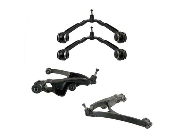 Front Upper and Lower Control Arms with Ball Joints (99-06 4WD Silverado 1500)