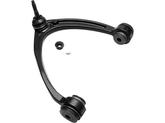 Front Upper Control Arm with Ball Joint; Driver Side (07-16 Silverado 1500 w/ Stock Cast Steel Control Arms)