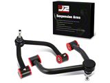 Front Upper Control Arms for 2 to 4-Inch Lift; Black (19-26 Silverado 1500, Excluding Trail Boss & ZR2)