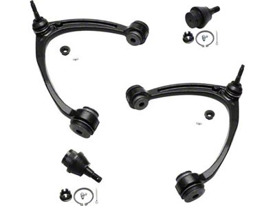 Front Upper Control Arms with Lower Ball Joints (07-16 Silverado 1500 w/ Stock Cast Steel Control Arms)