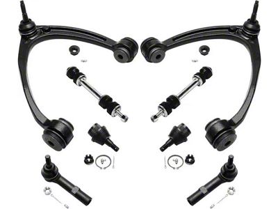 Front Upper Control Arms with Lower Ball Joints and Sway Bar Links (07-13 Silverado 1500)
