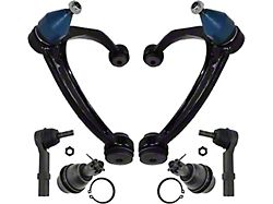 Front Upper Control Arms with Lower Ball Joints and Tie Rods (07-13 Silverado 1500)