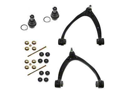 Front Upper Control Arms with Ball Joints and Sway Bar Links (07-13 Silverado 1500)