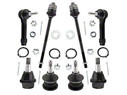 Front Upper and Lower Ball Joints with Inner and Outer Tie Rods (99-06 4WD Silverado 1500)