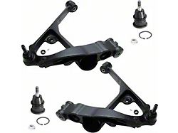 Front Upper and Lower Control Arms with Ball Joints (99-06 4WD Silverado 1500 w/ Front Torsion Bar)
