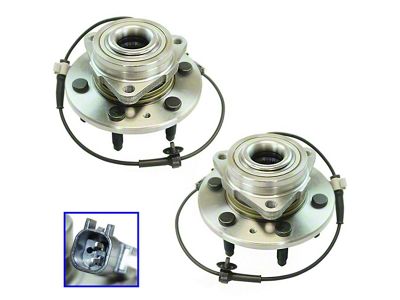 Front Wheel Bearing and Hub Assembly Set (14-19 4WD Silverado 1500)