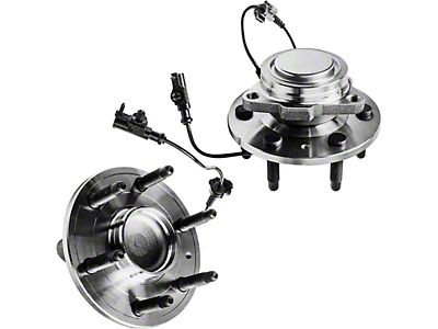 For 4WD 2007-2013 Chevy Silverado GMC Sierra 1500 Pair Front Wheel