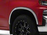 Full Arch Fender Trim Set; Polished (19-26 Silverado 1500, Excluding Custom)